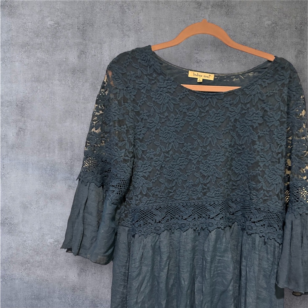 Indigo Soul Long Sleeve Top